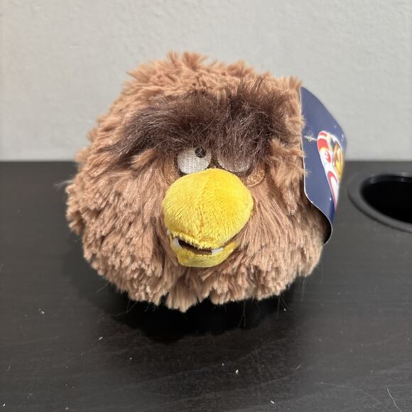 Angry Birds Star Wars Chewbacca Ball 5" Plush Stuffed Toy 2012 Commonwealth NWT - Picture 1 of 8